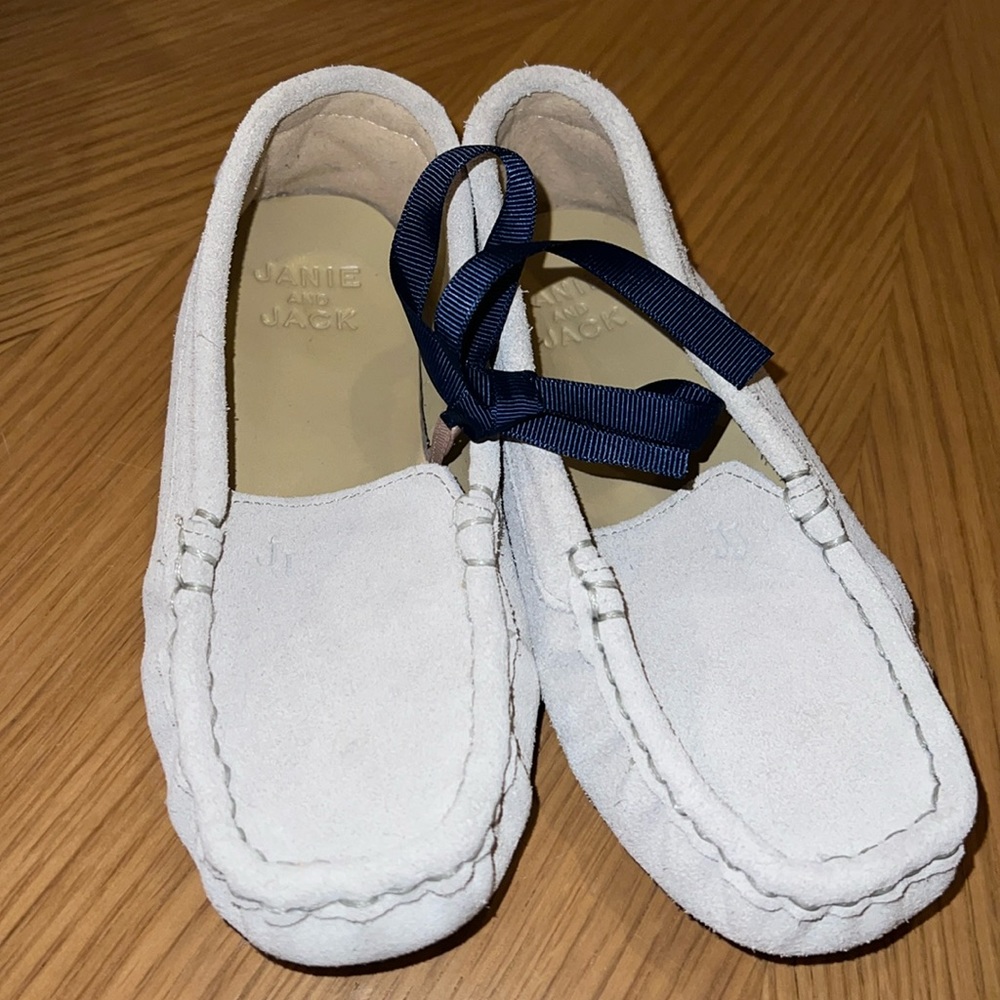 Janie and Jack boy driving shoe loafers